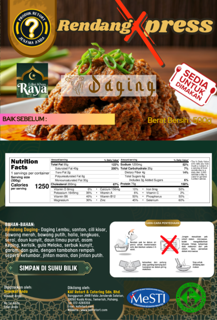 OEM: Daging Rendang (Edisi Raya)